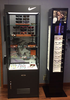 optical shop at Hastings Vision Clinic